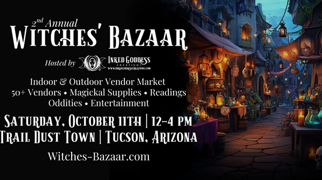 Image: 2nd Annual Witches' Bazaar Tucson Market - 50+ Magickal Vendors & Readers