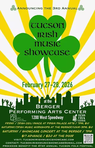 Image: 3rd Annual Tucson Irish Music Showcase