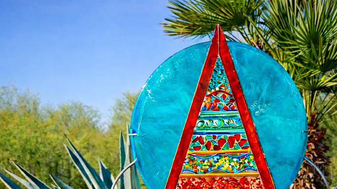 Image: A Celebration of Glass in the Desert Light