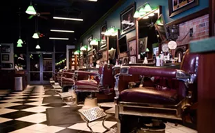 Image: A Nod to Tradition: V’s Barbershop created a mental escape