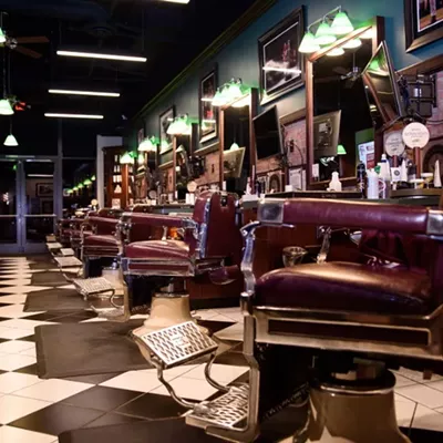 Image: A Nod to Tradition: V’s Barbershop created a mental escape