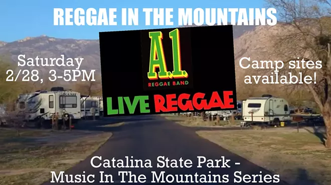 Image: A1 Reggae Band at Music in the Mountains (Catalina State Park)