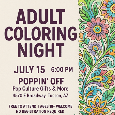 Image: Adult Coloring Night