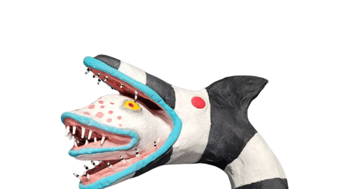 Image: Ara Bentley Exhibition: The Beetlejuice House & Addams Family Mini Mansion