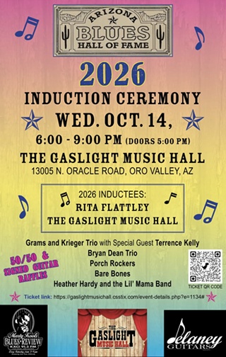 Image: Arizona Blues Hall of Fame!