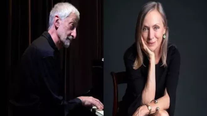 Image: Armen Donelian with Dominique Eade