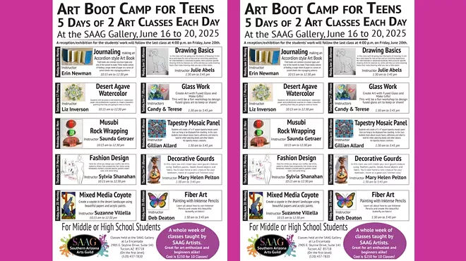 Image: Art Boot Camp for Teens
