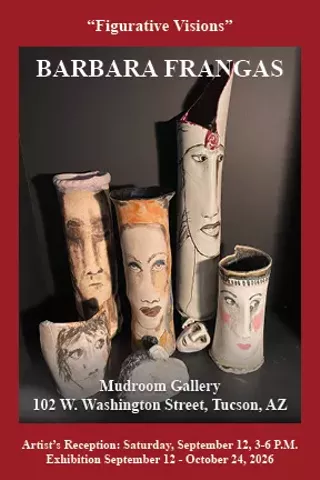 Image: Artist Reception: Figurative Visions by Barbara Frangas