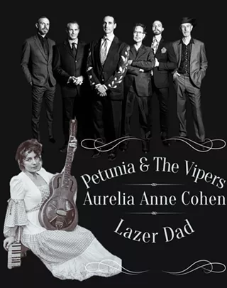 Image: Aurelia Anne Cohen, Petunia and the Vipers & Lazer Dad