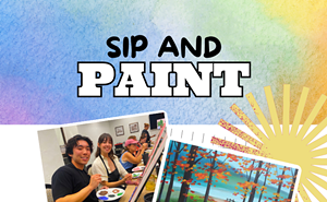Image: Autumn Path Paint and Sip at Westward Look