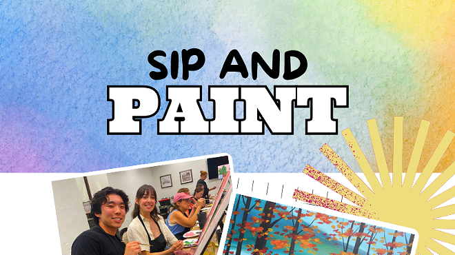 Image: Autumn Path Paint and Sip at Westward Look