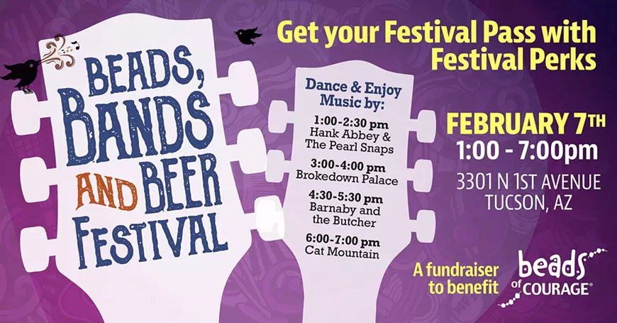 Beads of Courage Beads, Bands and Beer Festival - free with option to buy upgrade passes