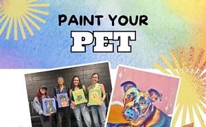 Image: Beginner Paint Your Pet &ndash; Scroll for Ticket/Photo Link! 🐾✨