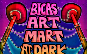 Image: BICAS Art Mart at Dark