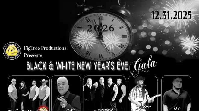 Image: Black & White New Year's Eve Dance