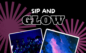 Image: Blacklight Paint and Sip Party at Reforma