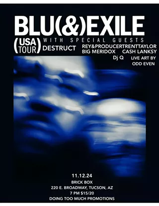 Image: Blu & Exile "Love (the) Ominous World" USA Tour