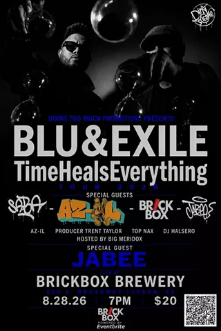Image: Blu & Exile "Time Heals Everything Tour 2026"