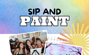 Image: Blue Pickup Sip and Paint at Reforma