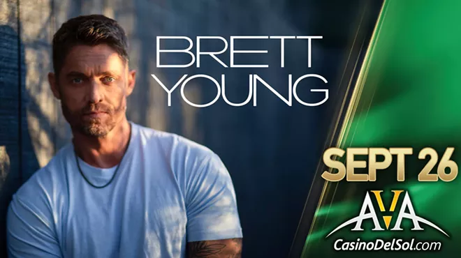 Image: Brett Young Coming to AVA Amphitheater at Casino Del Sol in Tucson - 9/26/26