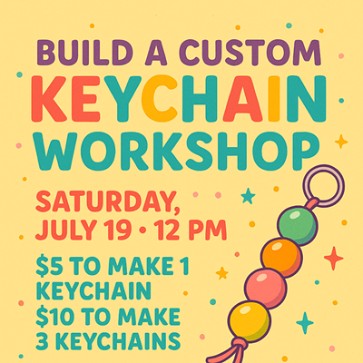 Image: Build A Custom KeychainWorkshop @ Poppin' Off