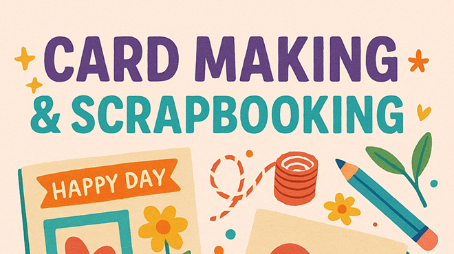 Image: Card Making & Scrapbooking Workshop