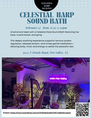 Image: Celestial Harp Sound Bath