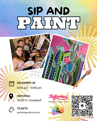 Image: Chic Cactus Paint and Sip at Reforma