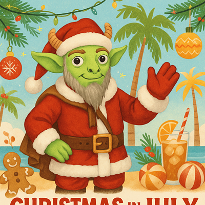 Image: Christmas In July - 1 Day Sale @ Poppin' Off