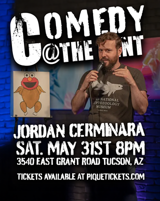 Image: Comedian Jordan Cerminara @ The Mint
