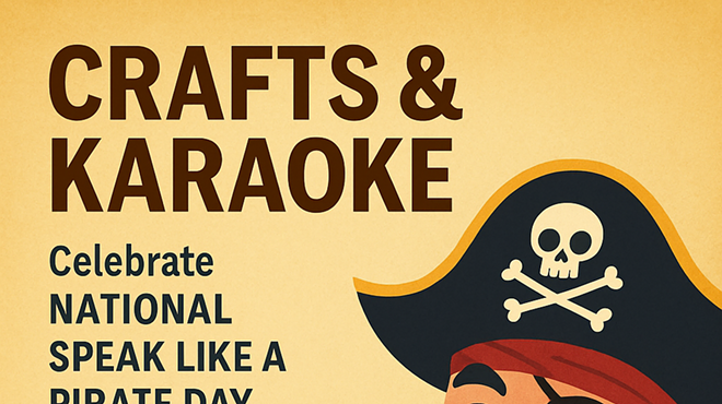 Image: Crafts & Karaoke - Pirate Night @ Poppin' Off