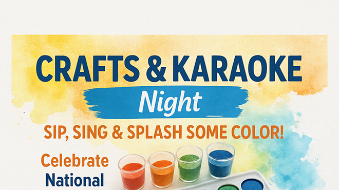 Image: Crafts & Karaoke @ Poppin' Off