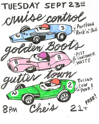 Image: Cruise Control, Gutter Town, Golden Boots