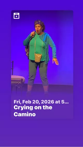 Image: Crying on the Camino