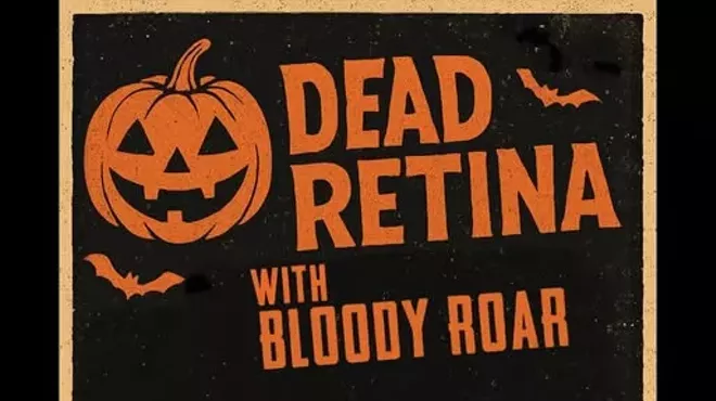 Image: Dead Retina Halloween show with Bloody Roar