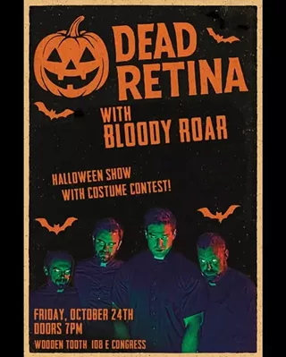 Image: Dead Retina Halloween show with Bloody Roar