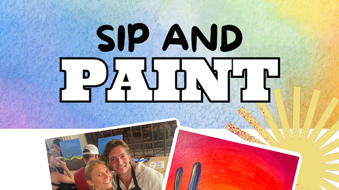 Image: Desert Days Paint and Sip + Margarita Monday