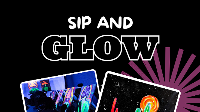 Image: &lsquo;Desert Glow&rsquo; Blacklight Party