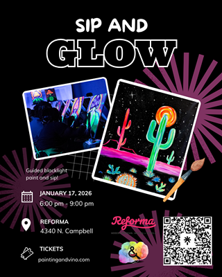 Image: ‘Desert Glow’ Blacklight Party