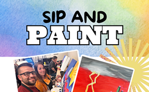 Image: Desert Storm Paint and Sip at Serial Grillers (Vail)