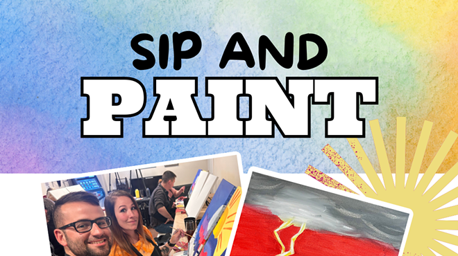 Image: Desert Storm Paint and Sip at Serial Grillers (Vail)