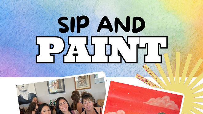 Image: Desert Vibes Paint and Sip at The Eddy