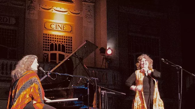 Image: Diane Van Deurzen & Lisa Otey in concert at The Good Shepherd