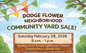 Image: Dodge Flower Neighborhood Yard Sale and Community Event