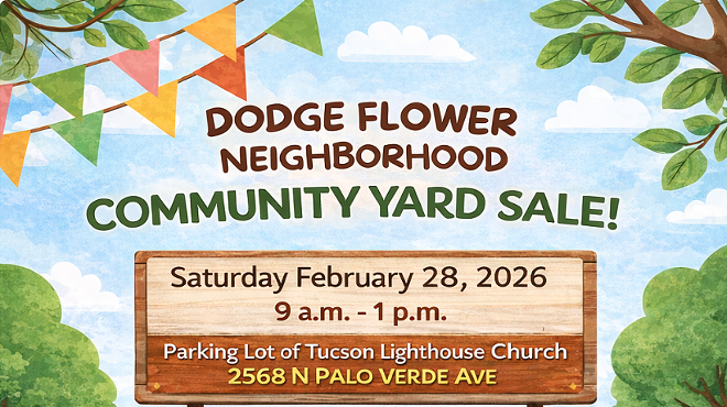 Image: Dodge Flower Neighborhood Yard Sale and Community Event