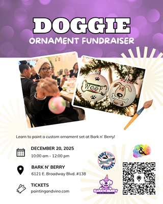 Image: Doggie Ornament Painting at Bark n&rsquo; Berry