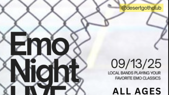 Image: Emo Night Live with Tongues, Shudder Kong, Pretty When We Panic