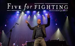 Image: Five For Fighting with String Quartet, Support from Lace and Lee