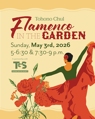 Image: Flamenco in the Garden