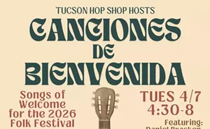 Image: Folk fest "welcome" & warmup happy hour at the hop shop canciones de bienvenida